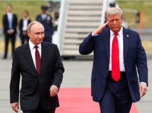 アラスカサミットでのトランプ・プーチン会談