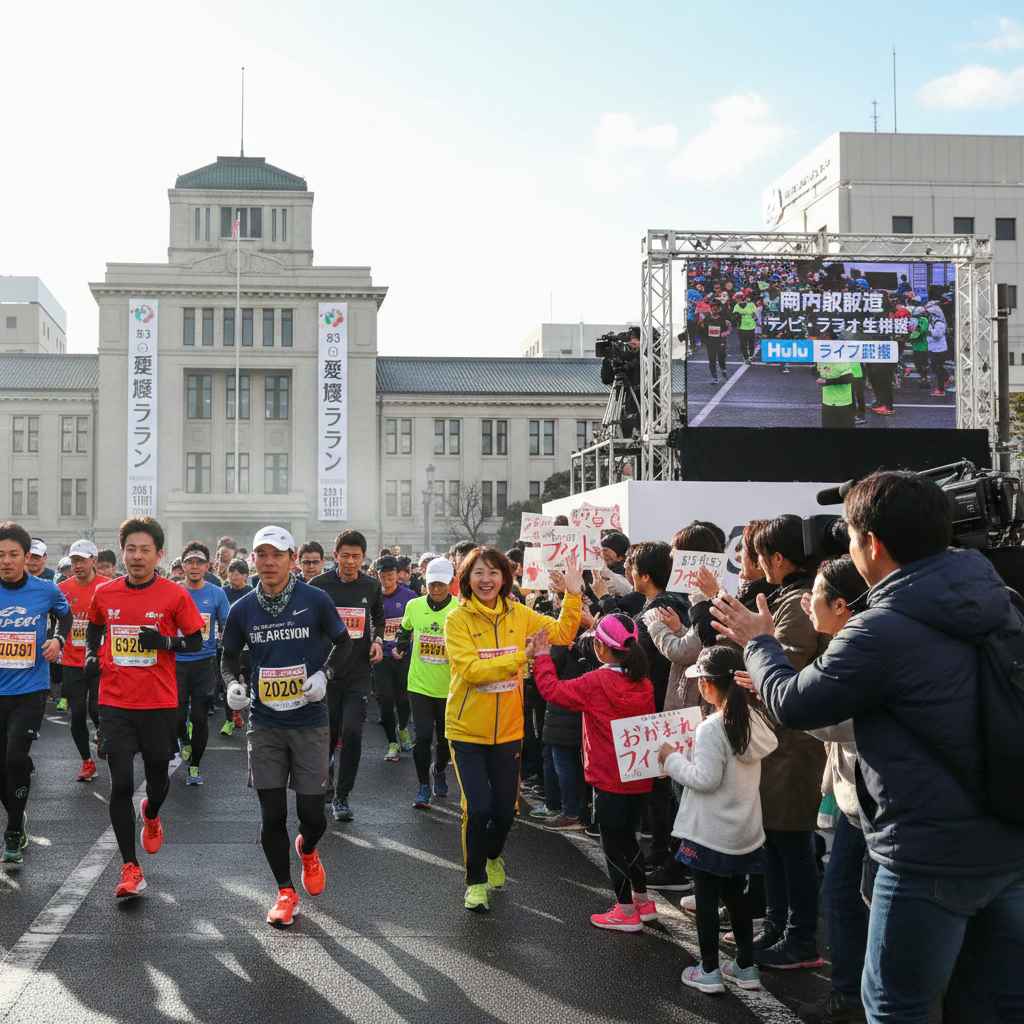 愛媛マラソン 2026 ライブ放送・配信情報 大会日程